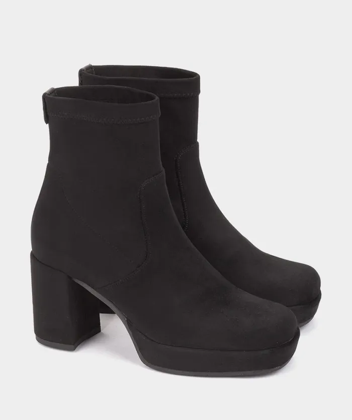 Pedro Miralles Ankle Boots MONTREUX Ante Strech Negro 8211 Woman Pedro Miralles Ankle Boots MONTREUX Ante Strech Negro 8211 Woman