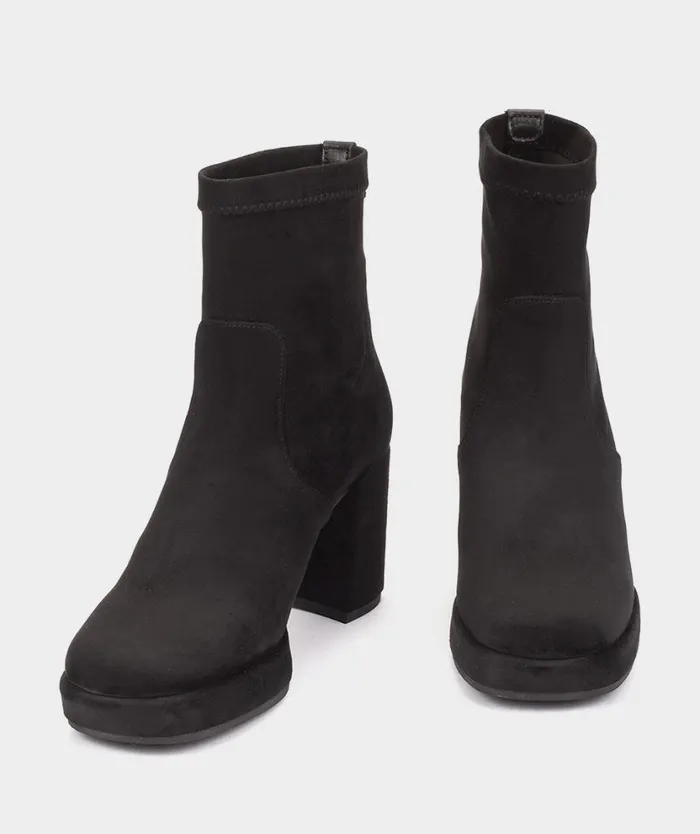 Pedro Miralles Ankle Boots MONTREUX Ante Strech Negro 8211 Woman Pedro Miralles Ankle Boots MONTREUX Ante Strech Negro 8211 Woman
