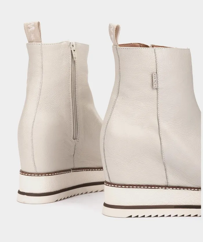 Pedro Miralles Ankle Boots MOSKENES Mars Napa Vainilla 8211 Woman Pedro Miralles Ankle Boots MOSKENES Mars Napa Vainilla 8211 Woman