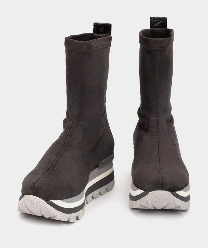 Pedro Miralles Ankle Boots OLITE Ante Strech Asfalto 8211 Woman Pedro Miralles Ankle Boots OLITE Ante Strech Asfalto 8211 Woman
