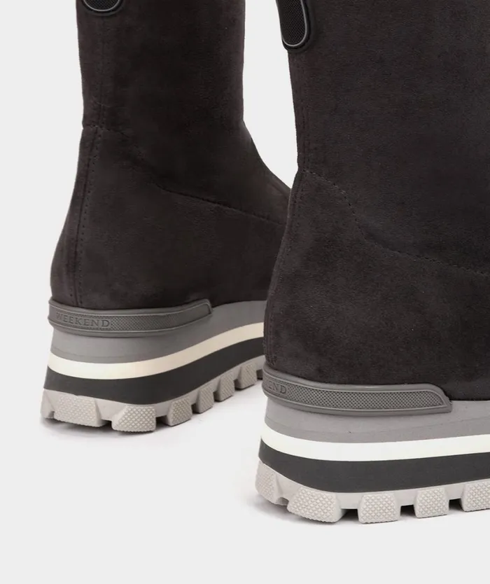 Pedro Miralles Ankle Boots OLITE Ante Strech Asfalto 8211 Woman Pedro Miralles Ankle Boots OLITE Ante Strech Asfalto 8211 Woman