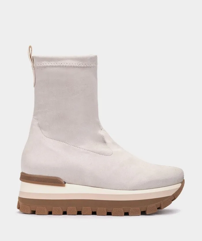 Pedro Miralles Ankle Boots OLITE Ante Strech Caliza 8211 Woman