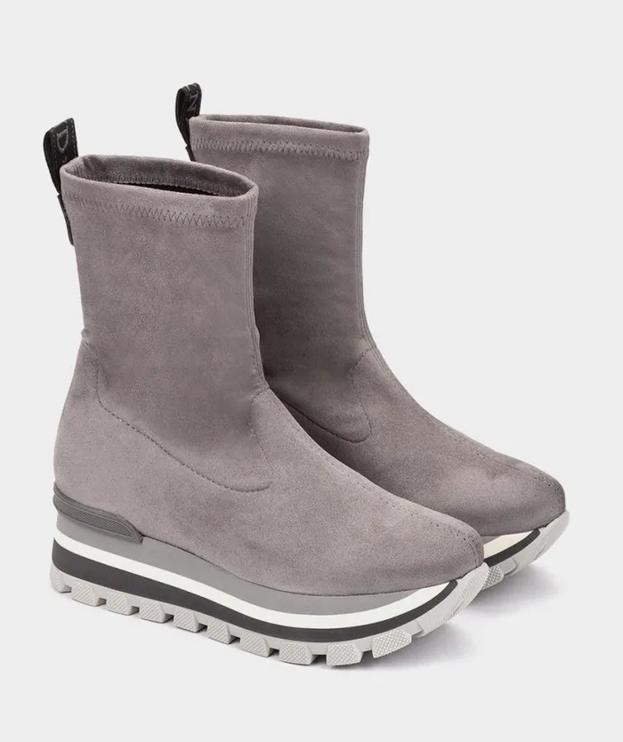 Pedro Miralles Ankle Boots OLITE Ante Strech Gris 8211 Woman Pedro Miralles Ankle Boots OLITE Ante Strech Gris 8211 Woman