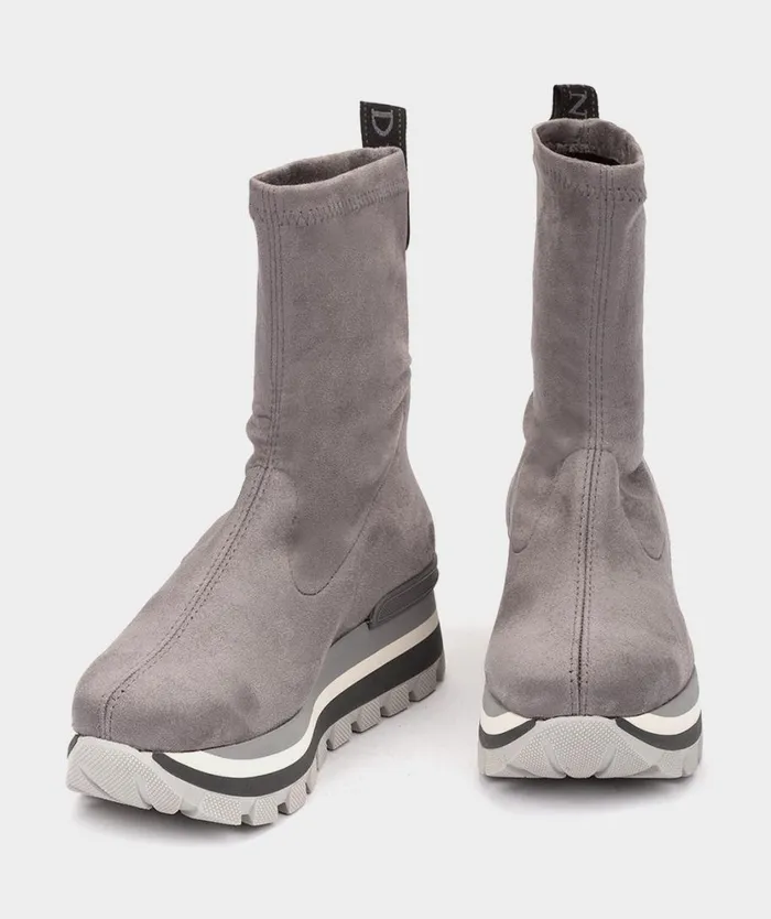 Pedro Miralles Ankle Boots OLITE Ante Strech Gris 8211 Woman Pedro Miralles Ankle Boots OLITE Ante Strech Gris 8211 Woman