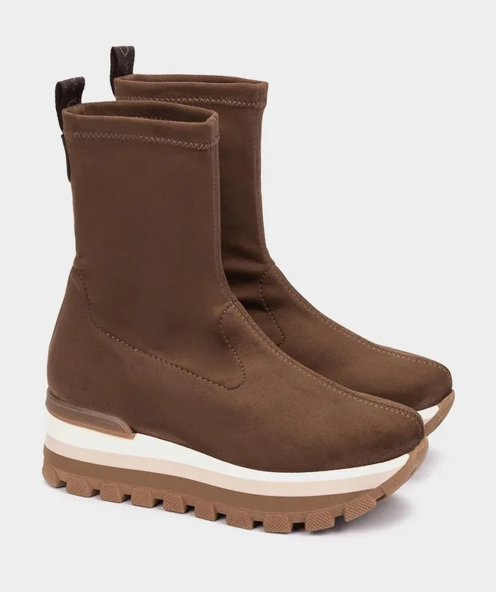 Pedro Miralles Ankle Boots OLITE Ante Strech Tabaco 8211 Woman Pedro Miralles Ankle Boots OLITE Ante Strech Tabaco 8211 Woman