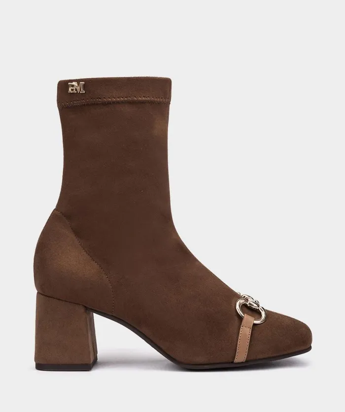 Pedro Miralles Ankle Boots OPOLE Ante Strech Tabaco 8211 Woman Pedro Miralles Ankle Boots OPOLE Ante Strech Tabaco 8211 Woman