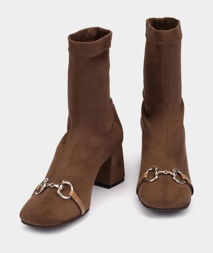 Pedro Miralles Ankle Boots OPOLE Ante Strech Tabaco 8211 Woman Pedro Miralles Ankle Boots OPOLE Ante Strech Tabaco 8211 Woman