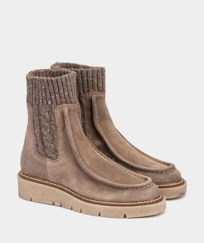 Pedro Miralles Ankle Boots PATAGONIA Velour Marmota 8211 Woman Pedro Miralles Ankle Boots PATAGONIA Velour Marmota 8211 Woman