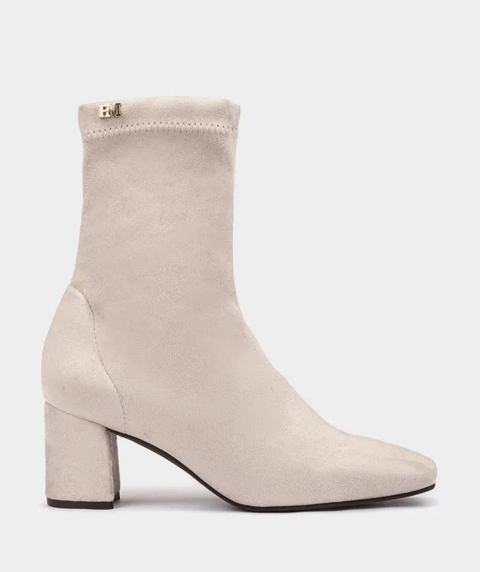 Pedro Miralles Ankle Boots PERSIA Ante Strech Caliza 8211 Woman