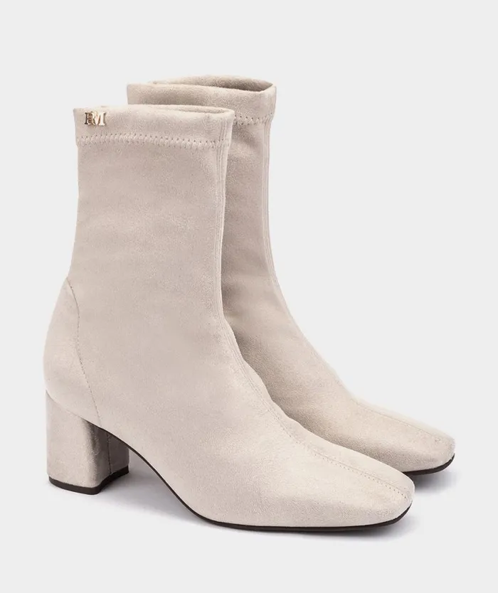 Pedro Miralles Ankle Boots PERSIA Ante Strech Caliza 8211 Woman Pedro Miralles Ankle Boots PERSIA Ante Strech Caliza 8211 Woman