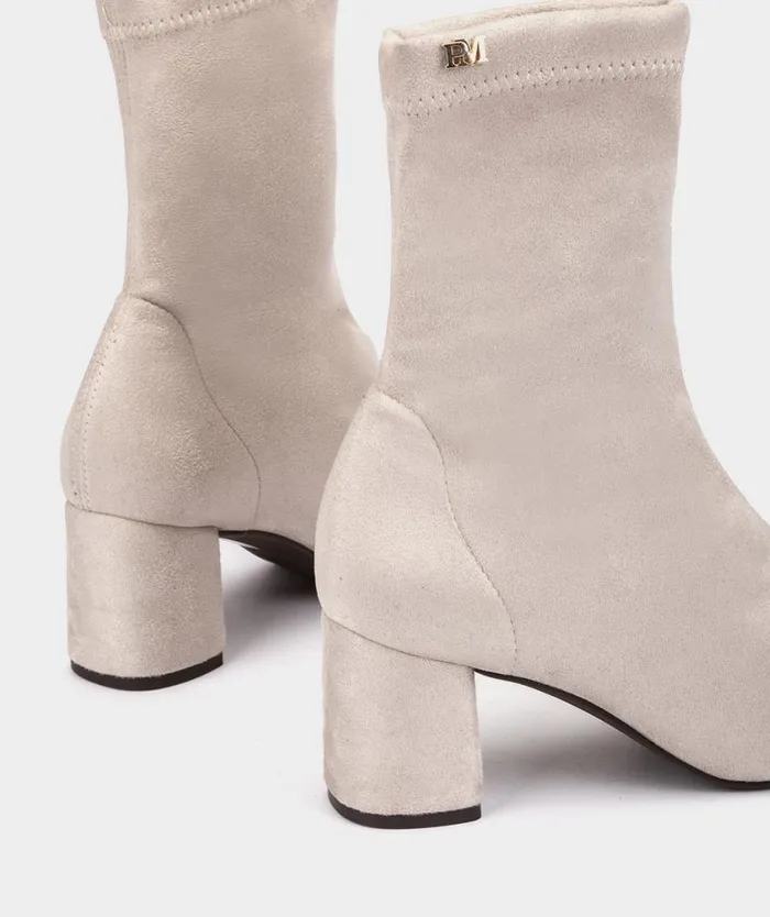 Pedro Miralles Ankle Boots PERSIA Ante Strech Caliza 8211 Woman Pedro Miralles Ankle Boots PERSIA Ante Strech Caliza 8211 Woman