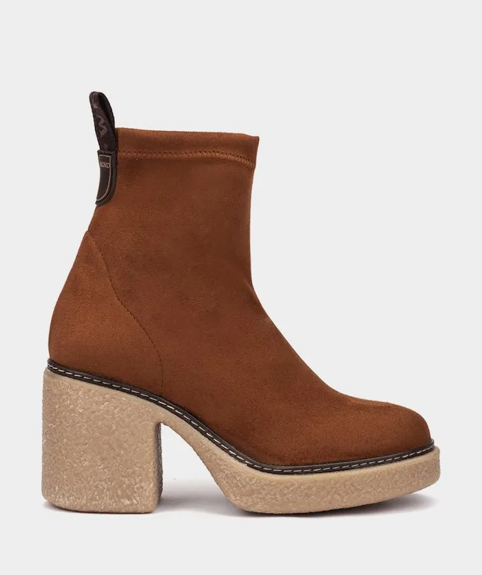 Pedro Miralles Ankle Boots RONCESVALLES Ante Strech Cuero 8211 Woman