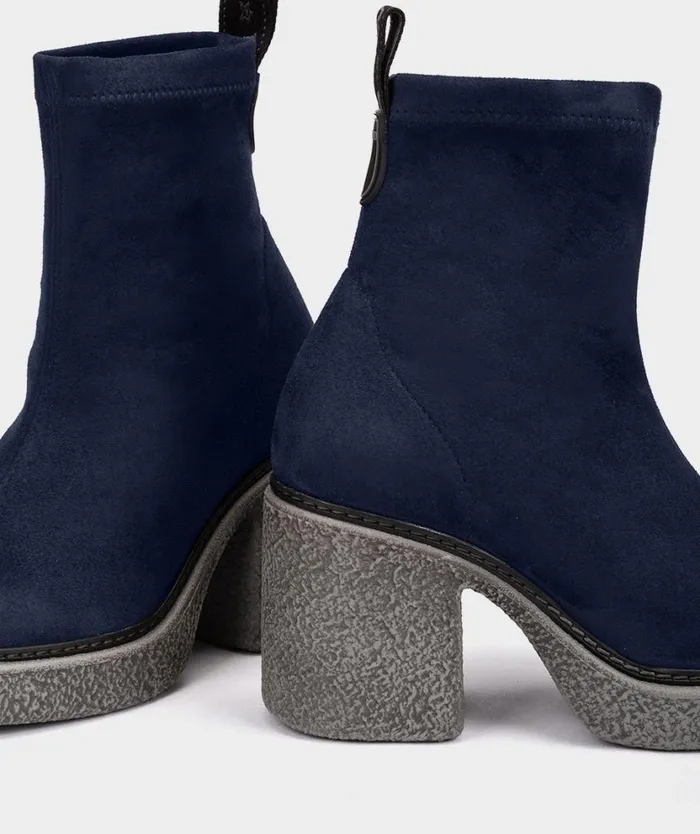 Pedro Miralles Ankle Boots RONCESVALLES Ante Strech Navy 8211 Woman Pedro Miralles Ankle Boots RONCESVALLES Ante Strech Navy 8211 Woman