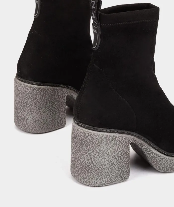 Pedro Miralles Ankle Boots RONCESVALLES Ante Strech Negro 8211 Woman Pedro Miralles Ankle Boots RONCESVALLES Ante Strech Negro 8211 Woman