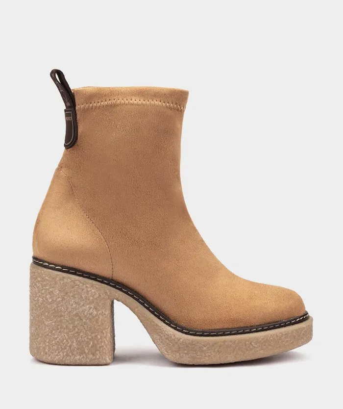 Pedro Miralles Ankle Boots RONCESVALLES Ante Strech Perdiz 8211 Woman