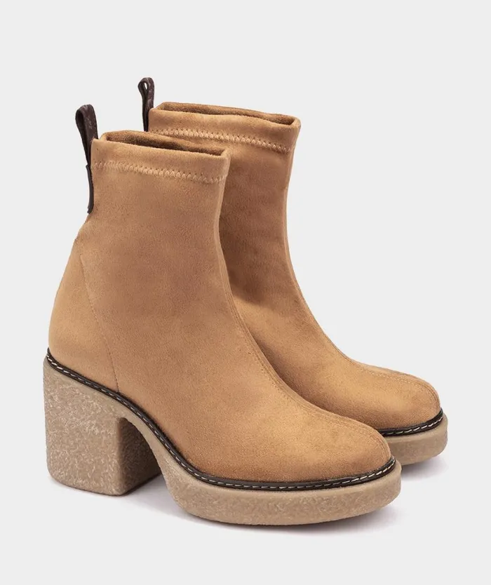 Pedro Miralles Ankle Boots RONCESVALLES Ante Strech Perdiz 8211 Woman Pedro Miralles Ankle Boots RONCESVALLES Ante Strech Perdiz 8211 Woman