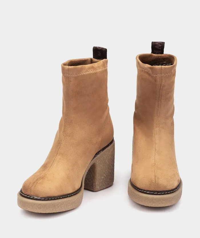 Pedro Miralles Ankle Boots RONCESVALLES Ante Strech Perdiz 8211 Woman Pedro Miralles Ankle Boots RONCESVALLES Ante Strech Perdiz 8211 Woman