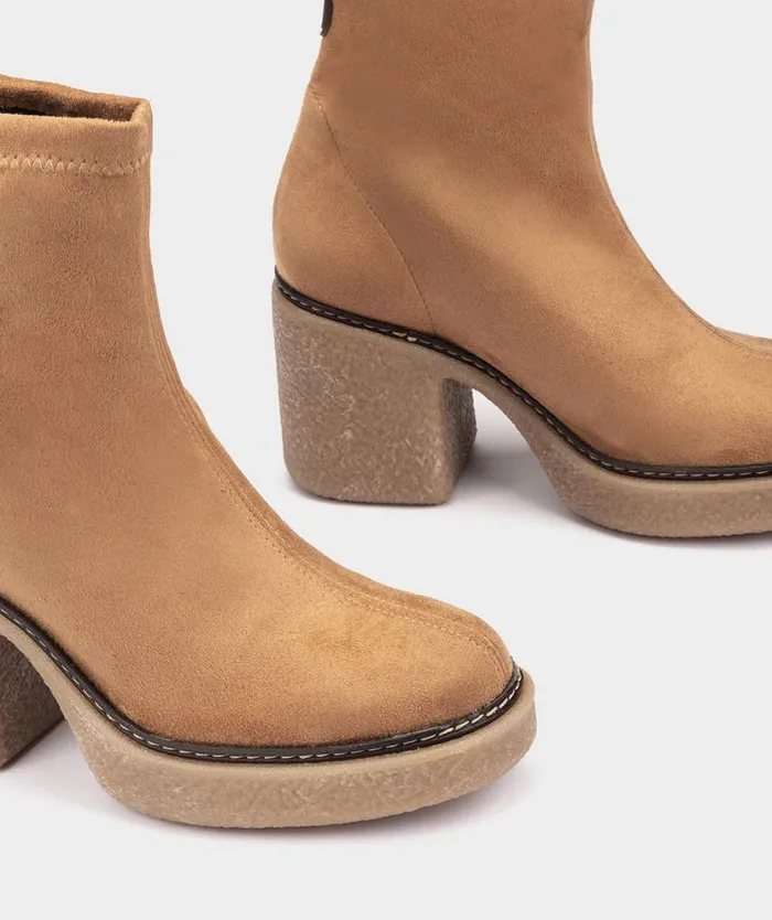 Pedro Miralles Ankle Boots RONCESVALLES Ante Strech Perdiz 8211 Woman Pedro Miralles Ankle Boots RONCESVALLES Ante Strech Perdiz 8211 Woman