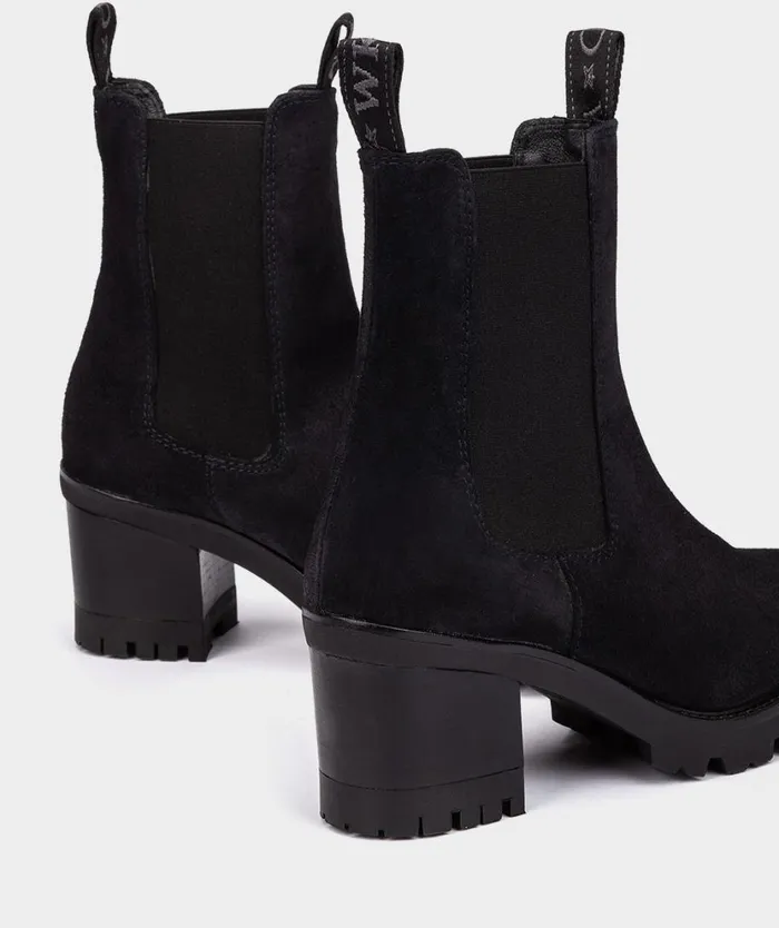 Pedro Miralles Ankle Boots SAINT MICHEL Velour Navy 8211 Woman Pedro Miralles Ankle Boots SAINT MICHEL Velour Navy 8211 Woman