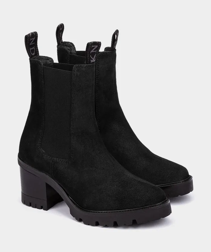 Pedro Miralles Ankle Boots SAINT MICHEL Velour Negro 8211 Woman Pedro Miralles Ankle Boots SAINT MICHEL Velour Negro 8211 Woman