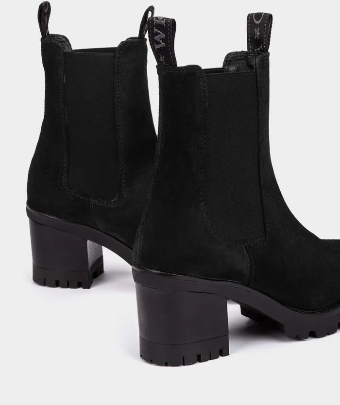Pedro Miralles Ankle Boots SAINT MICHEL Velour Negro 8211 Woman Pedro Miralles Ankle Boots SAINT MICHEL Velour Negro 8211 Woman