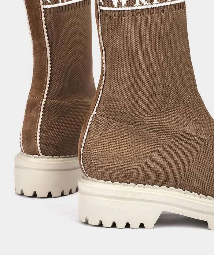 Pedro Miralles Ankle Boots SALZBURGO Sock Camel 8211 Woman Pedro Miralles Ankle Boots SALZBURGO Sock Camel 8211 Woman