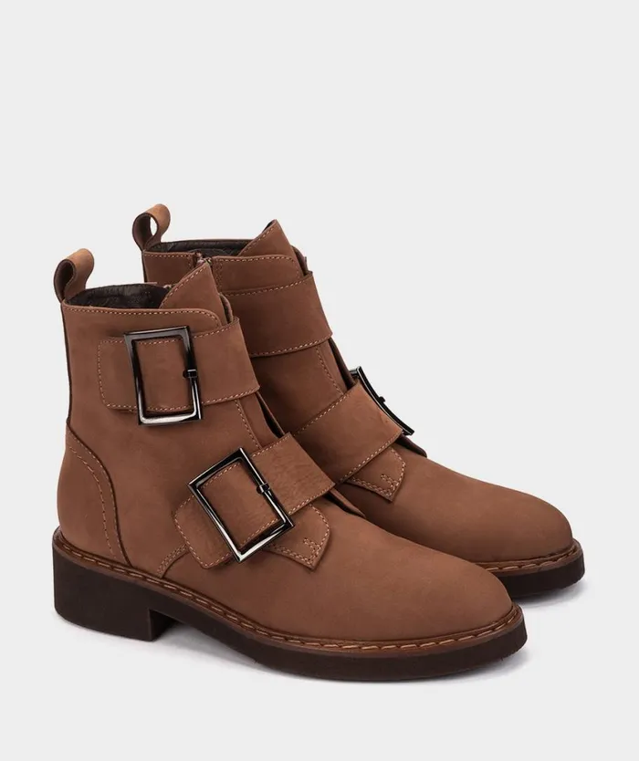 Pedro Miralles Ankle Boots TAIPI Nobuck Cuero 8211 Woman Pedro Miralles Ankle Boots TAIPI Nobuck Cuero 8211 Woman