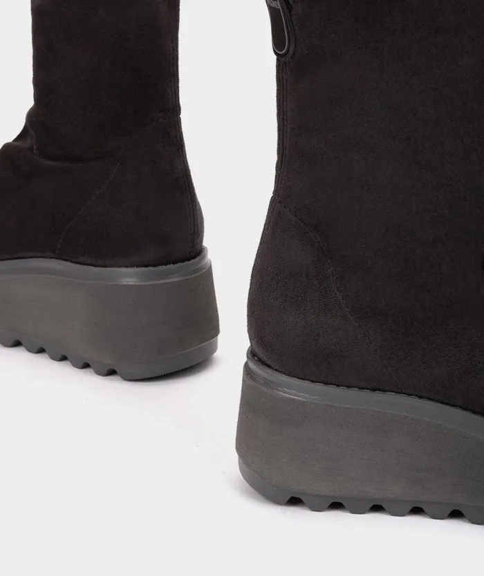 Pedro Miralles Ankle Boots TIERRENO Ante Strech Asfalto 8211 Woman Pedro Miralles Ankle Boots TIERRENO Ante Strech Asfalto 8211 Woman