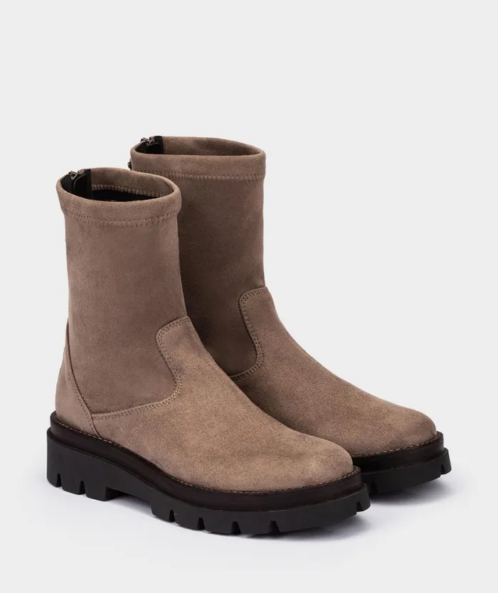 Pedro Miralles Ankle Boots TOKIO Velour Marmota 8211 Woman Pedro Miralles Ankle Boots TOKIO Velour Marmota 8211 Woman