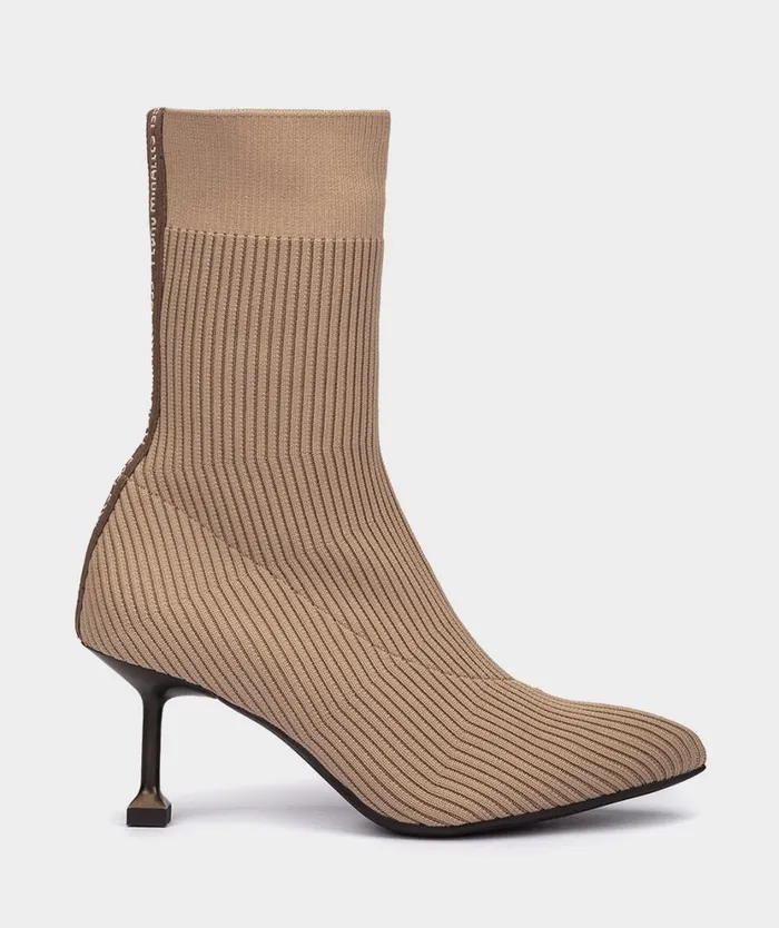 Pedro Miralles Ankle Boots TONNARELLO Sock Camel 8211 Woman