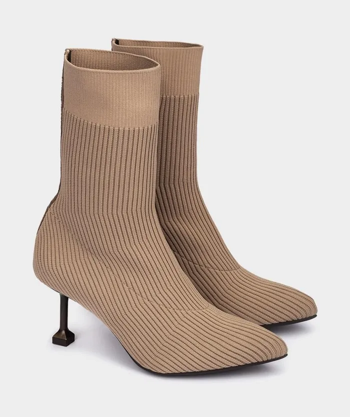 Pedro Miralles Ankle Boots TONNARELLO Sock Camel 8211 Woman Pedro Miralles Ankle Boots TONNARELLO Sock Camel 8211 Woman