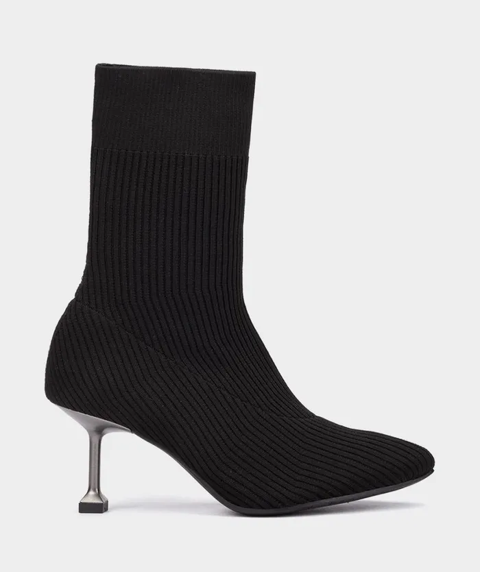 Pedro Miralles Ankle Boots TONNARELLO Sock Negro 8211 Woman