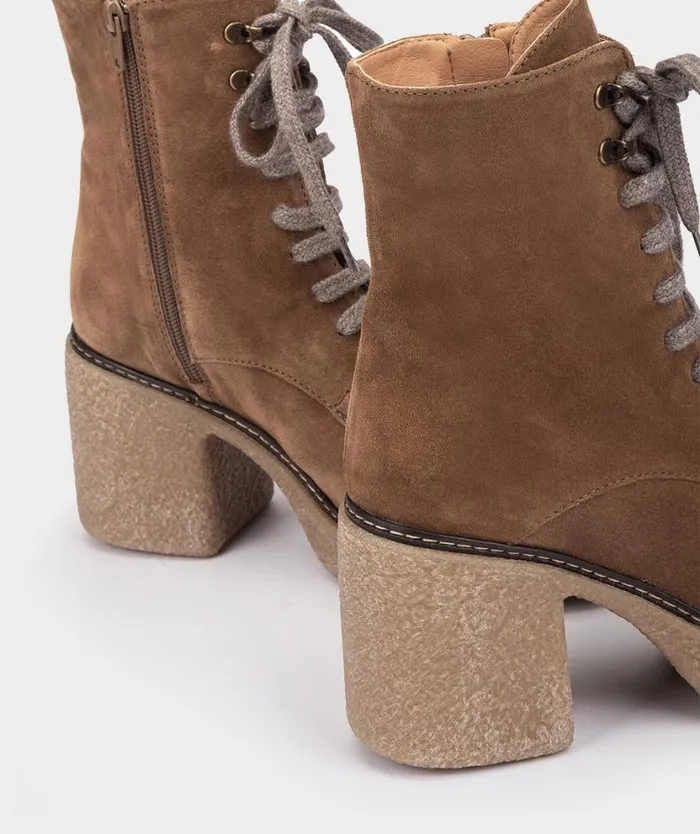 Pedro Miralles Ankle Boots TORLA Velour Birra 8211 Woman Pedro Miralles Ankle Boots TORLA Velour Birra 8211 Woman