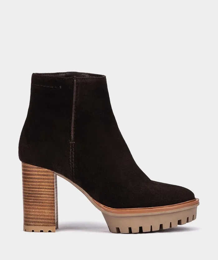 Pedro Miralles Ankle Boots VADUZ Velour Testa 8211 Woman