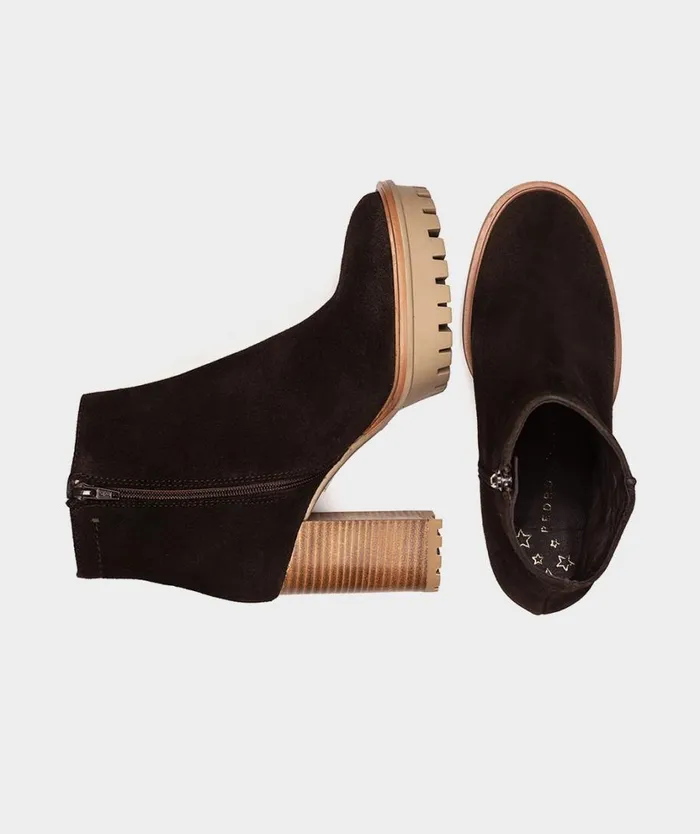 Pedro Miralles Ankle Boots VADUZ Velour Testa 8211 Woman Pedro Miralles Ankle Boots VADUZ Velour Testa 8211 Woman