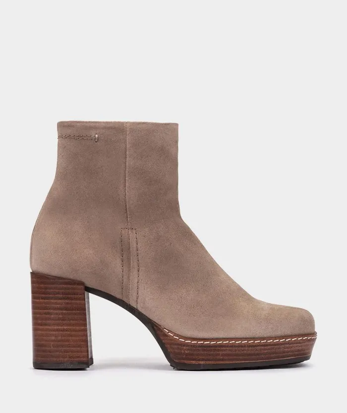 Pedro Miralles Ankle Boots VERBIER Velour Marmota 8211 Woman