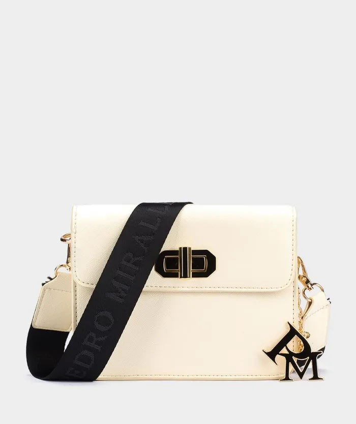 Pedro Miralles Bags BANGKOK Safiano Blanco 8211 Woman