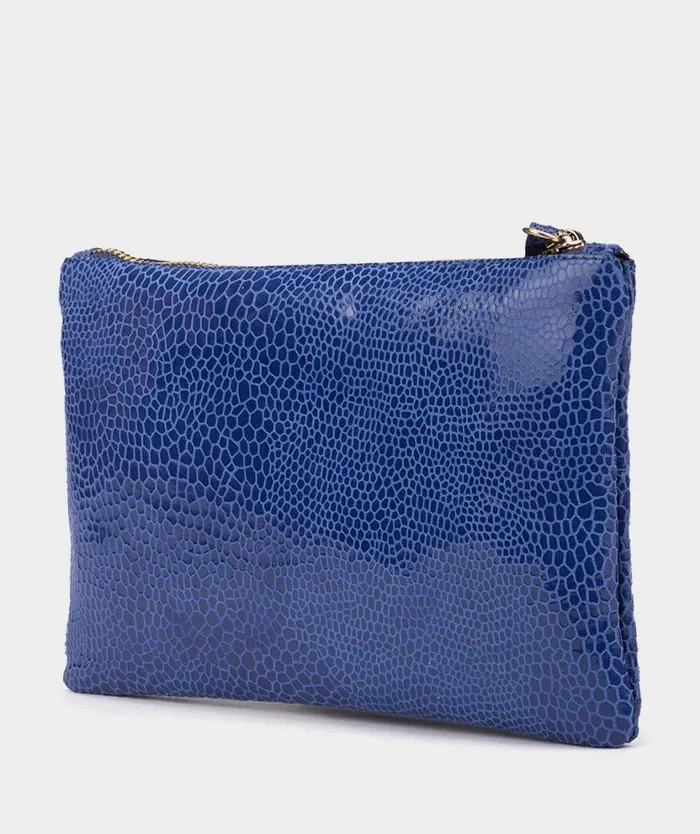 Pedro Miralles Bags COVADONGA Iguana Bluette 8211 Woman Pedro Miralles Bags COVADONGA Iguana Bluette 8211 Woman