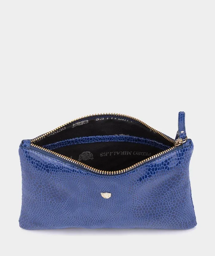 Pedro Miralles Bags COVADONGA Iguana Bluette 8211 Woman Pedro Miralles Bags COVADONGA Iguana Bluette 8211 Woman