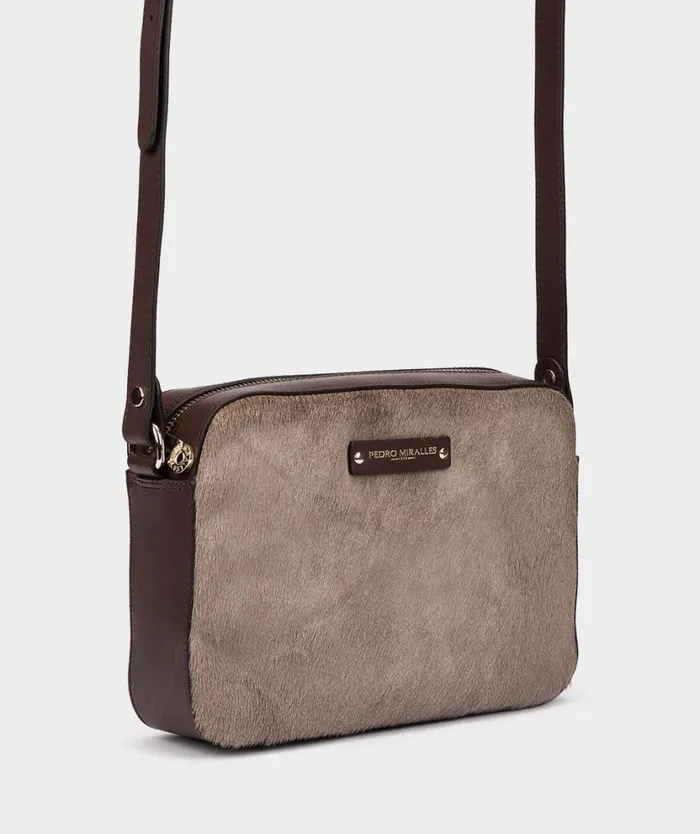 Pedro Miralles Bags FLORENCIA Pony Taupe 8211 Woman Pedro Miralles Bags FLORENCIA Pony Taupe 8211 Woman