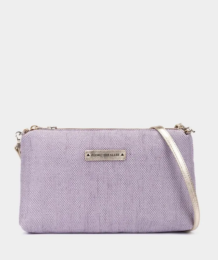 Pedro Miralles Bags MASAYA Rafia Malva 8211 Woman