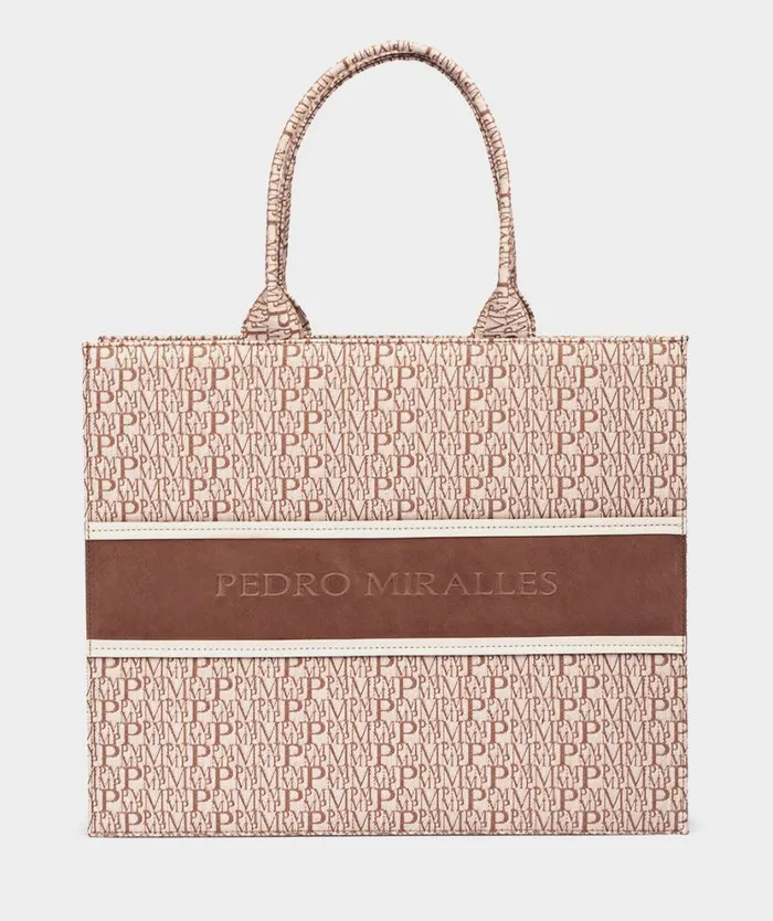 Pedro Miralles Bags OLIMPO Tejido Pm Camel 8211 Woman