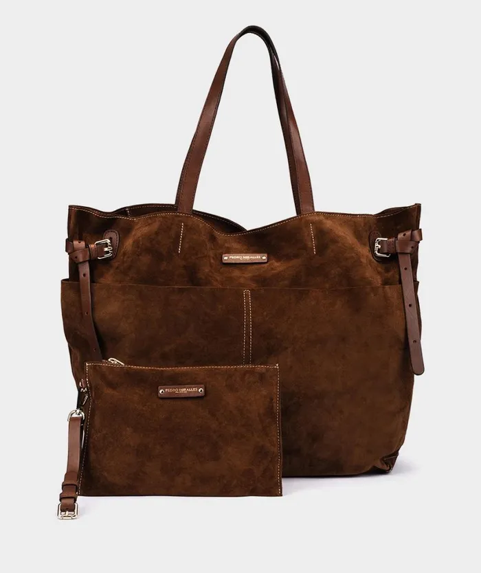 Pedro Miralles Bags SOLSONA Velour Tabaco 8211 Woman