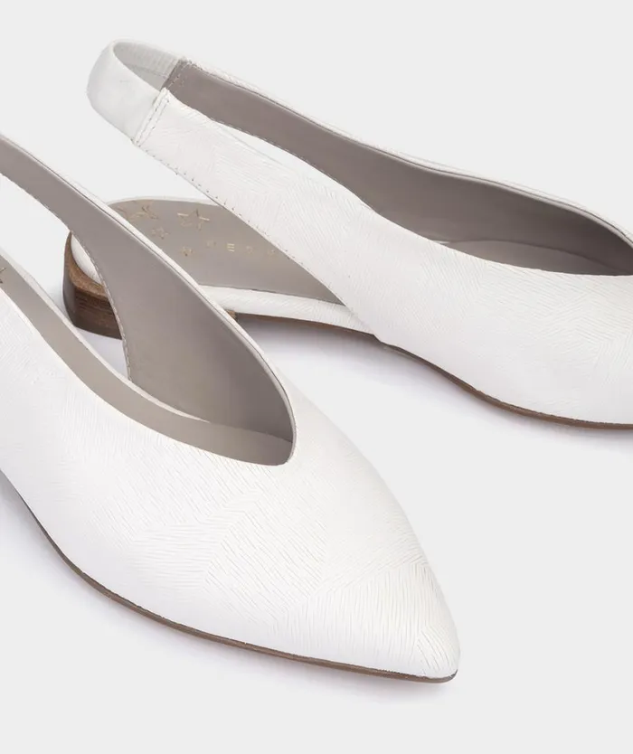 Pedro Miralles Ballet Flats PALMA Mercurio Bianco 8211 Woman Pedro Miralles Ballet Flats PALMA Mercurio Bianco 8211 Woman