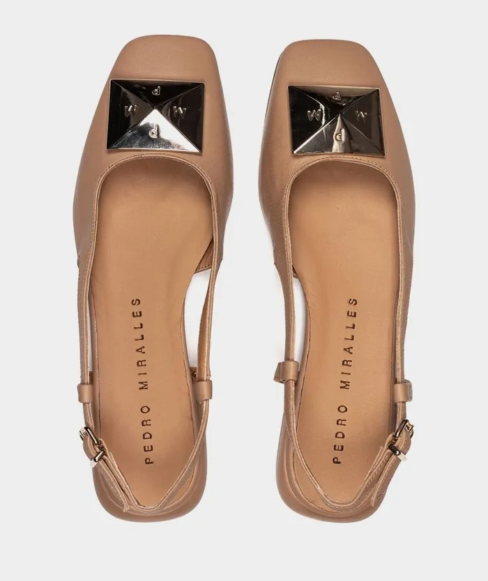Pedro Miralles Ballet Flats VINCI Natur Camel 8211 Woman Pedro Miralles Ballet Flats VINCI Natur Camel 8211 Woman