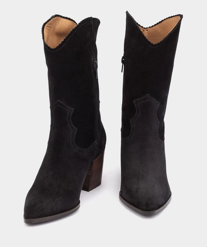 Pedro Miralles Boots ARKANSAS Velour Navy 8211 Woman Pedro Miralles Boots ARKANSAS Velour Navy 8211 Woman