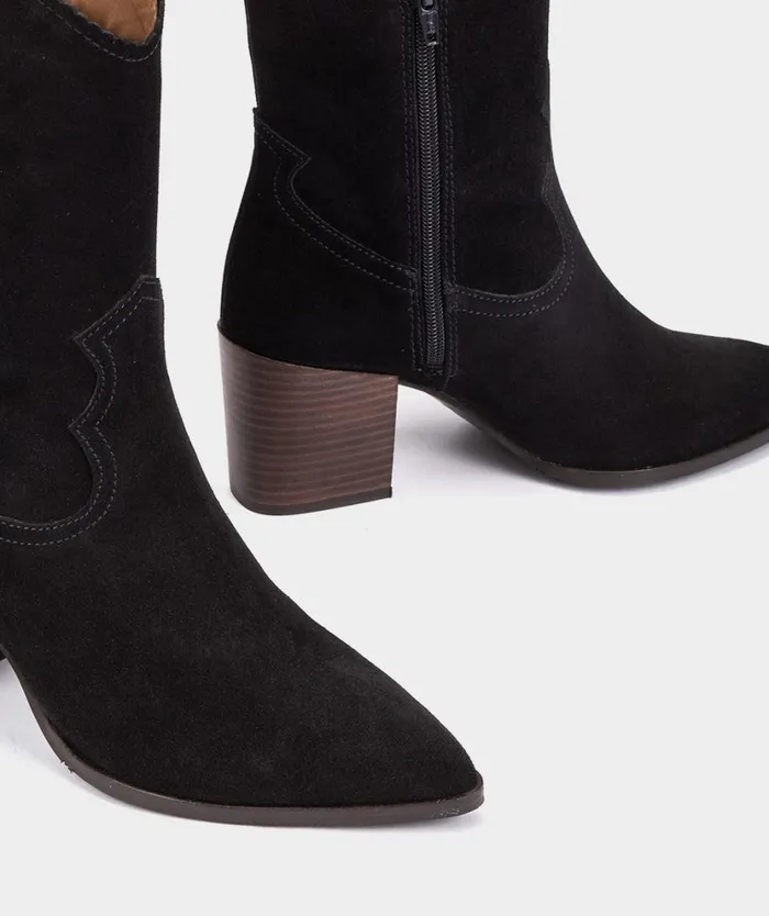 Pedro Miralles Boots ARKANSAS Velour Navy 8211 Woman Pedro Miralles Boots ARKANSAS Velour Navy 8211 Woman