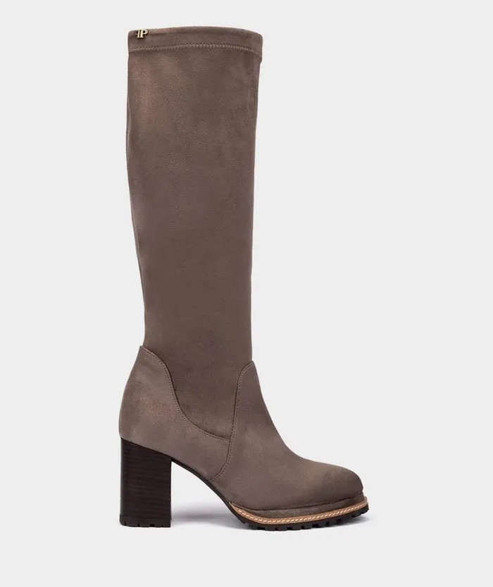 Pedro Miralles Boots BELICE Ante Strech Nutria 8211 Woman