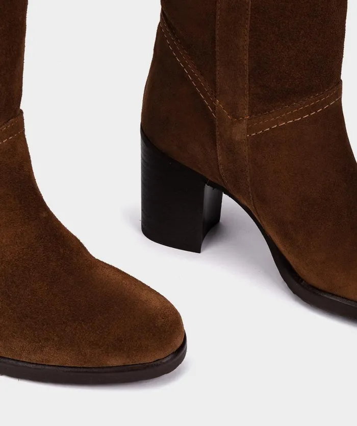 Pedro Miralles Boots BISU Velour Tabaco 8211 Woman Pedro Miralles Boots BISU Velour Tabaco 8211 Woman