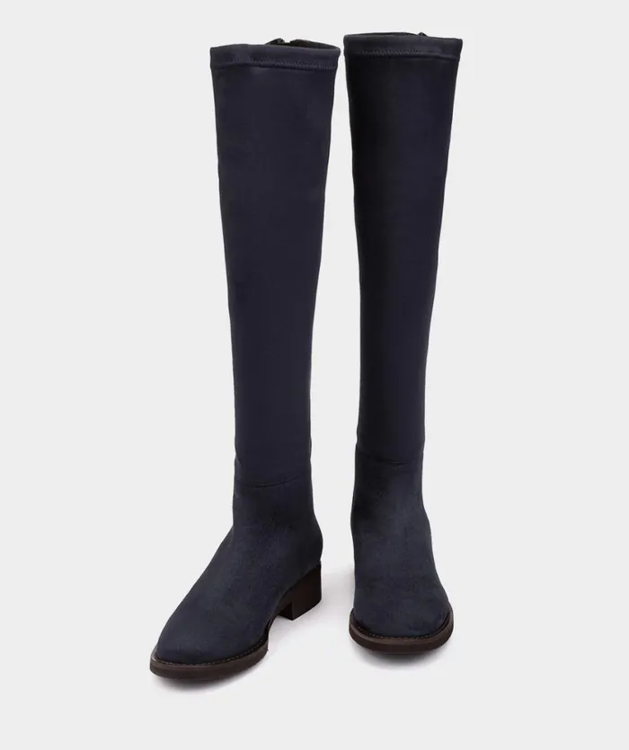 Pedro Miralles Boots BULNES Ante Strech Navy 8211 Woman Pedro Miralles Boots BULNES Ante Strech Navy 8211 Woman